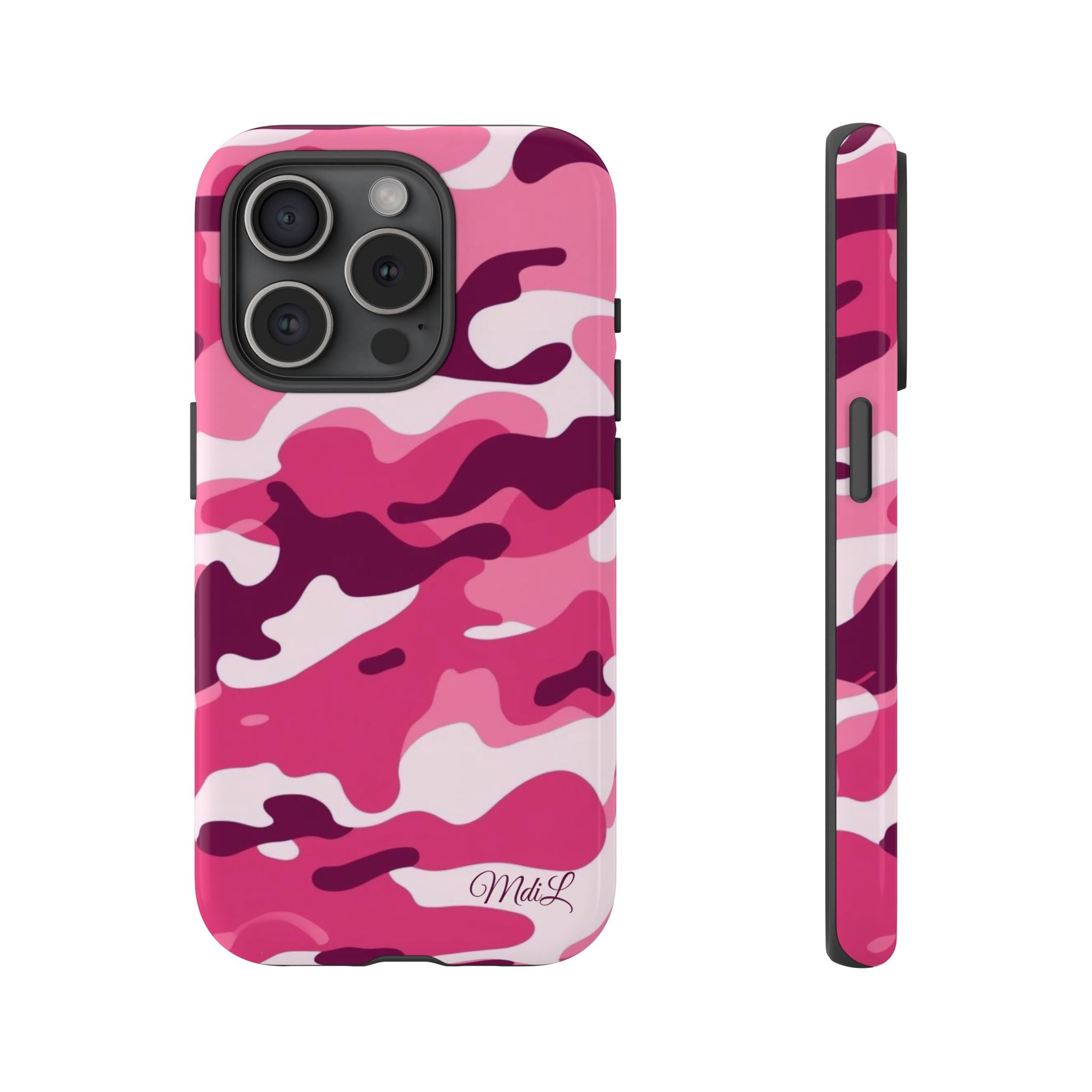 Pink Camo iPhone Case