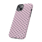 Polka Dots | Pink and Black - Mare di Luna