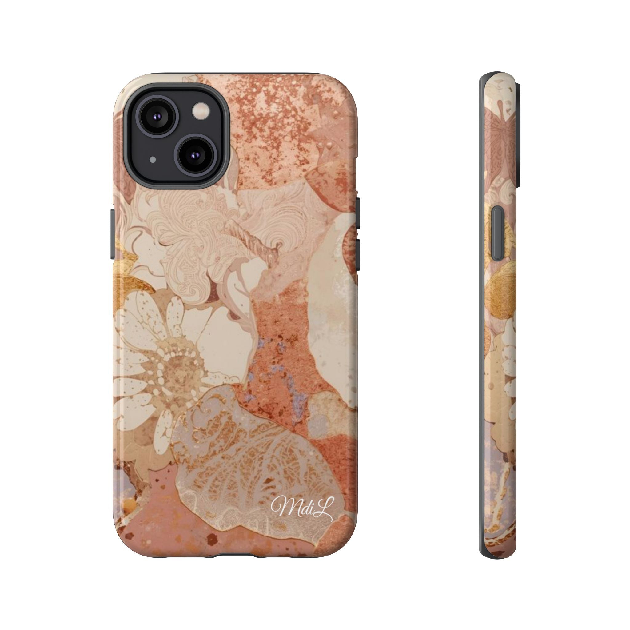 Sand Florals iPhone Case