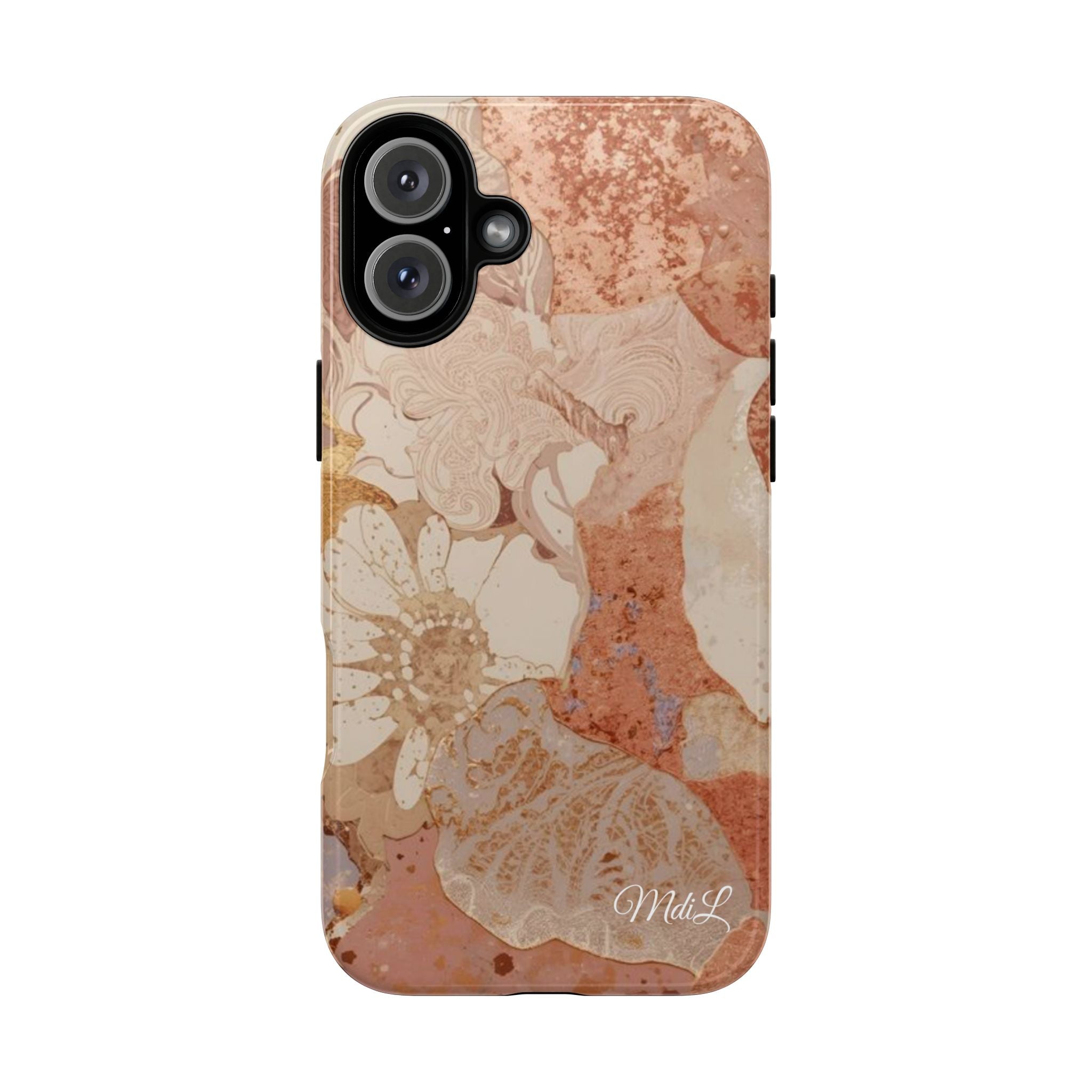Sand Florals iPhone Case