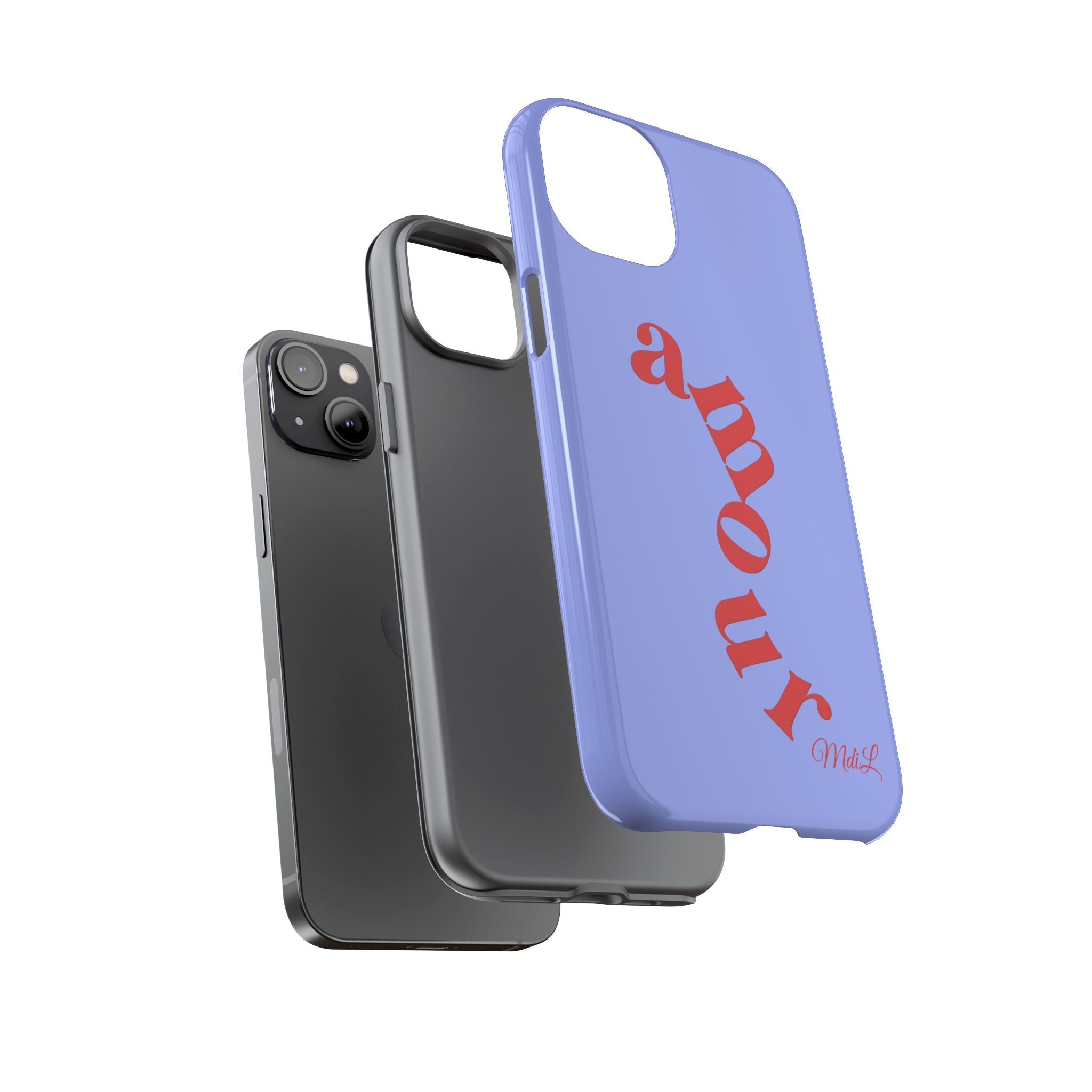 Amour | Red & Lavender Blue - Mare di Luna