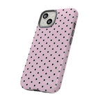 Polka Dots | Pink and Black - Mare di Luna