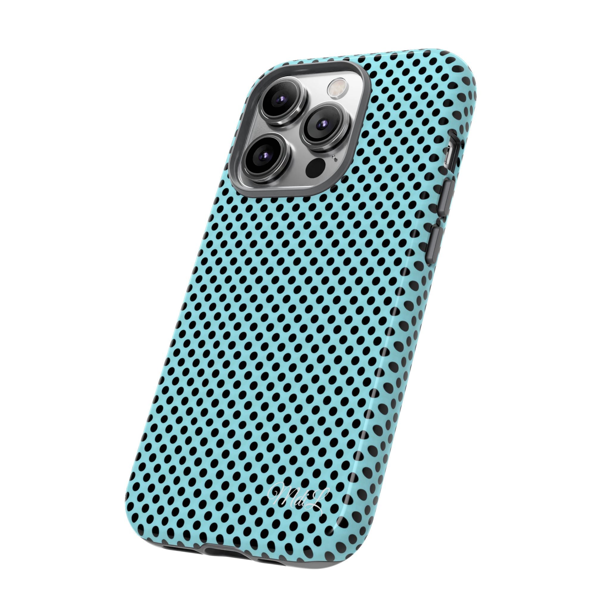 Polka Dots | Black and Blue - Mare di Luna
