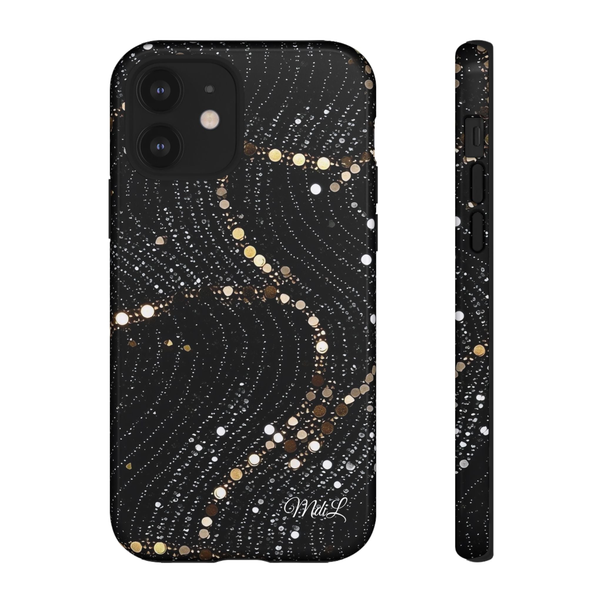 Sequin | Black and Gold - Mare di Luna