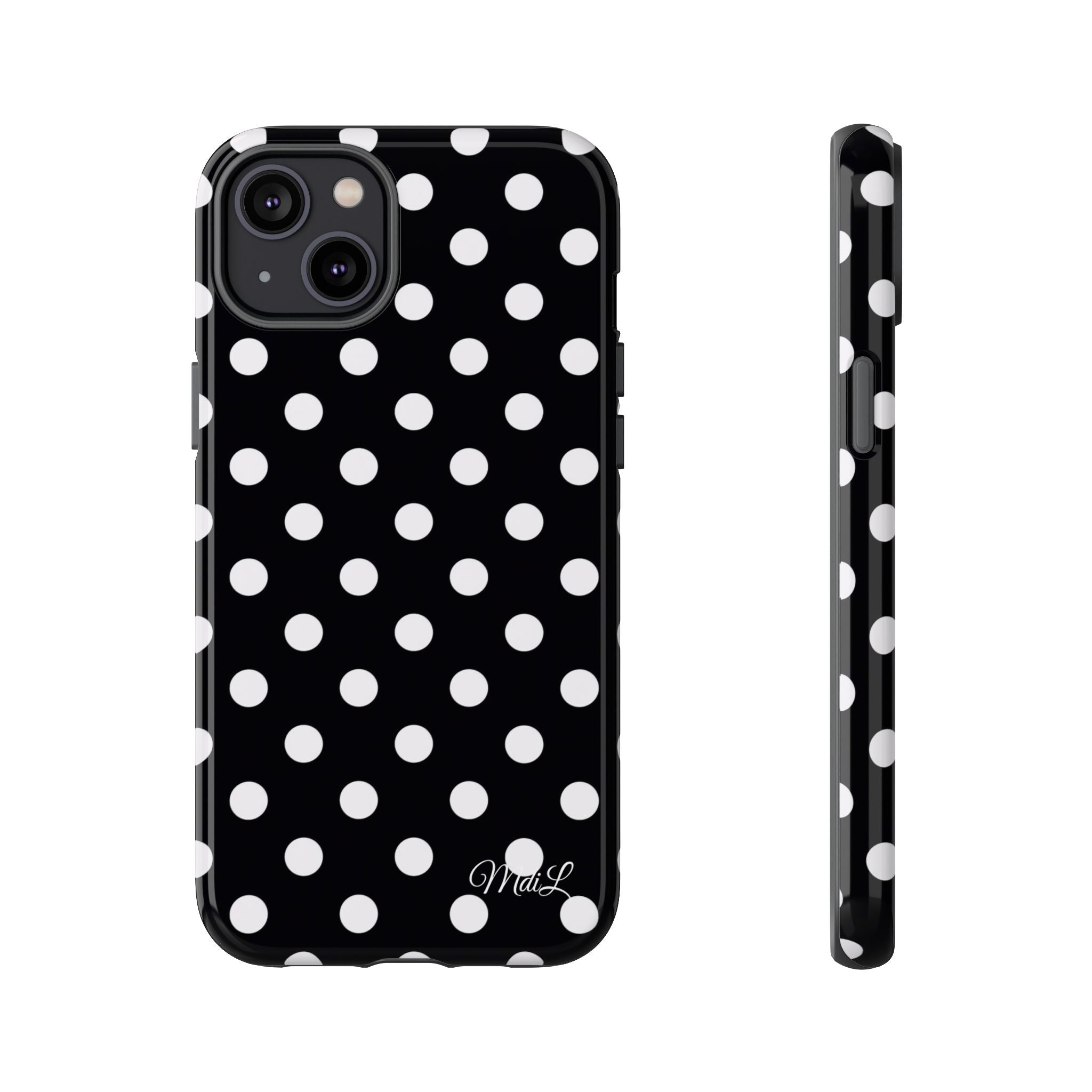 Polka Dots | White and Black - Mare di Luna