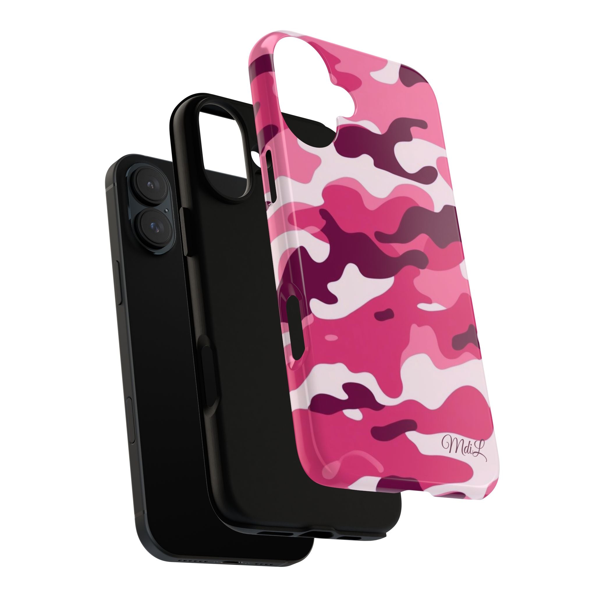 Pink Camo iPhone Case