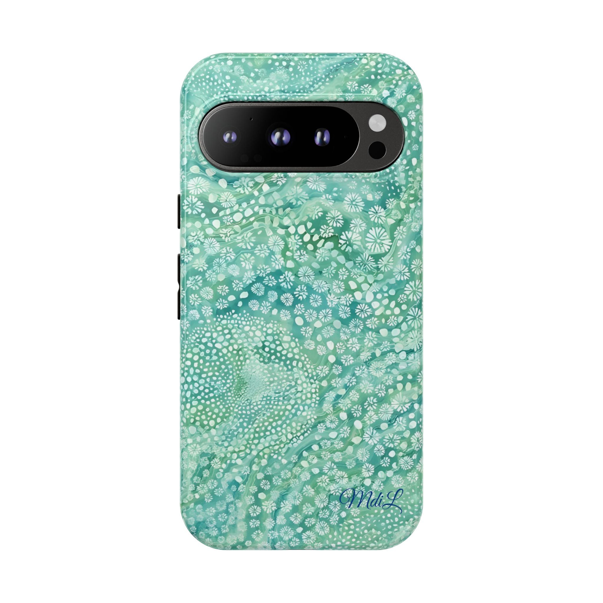 Teal Florals