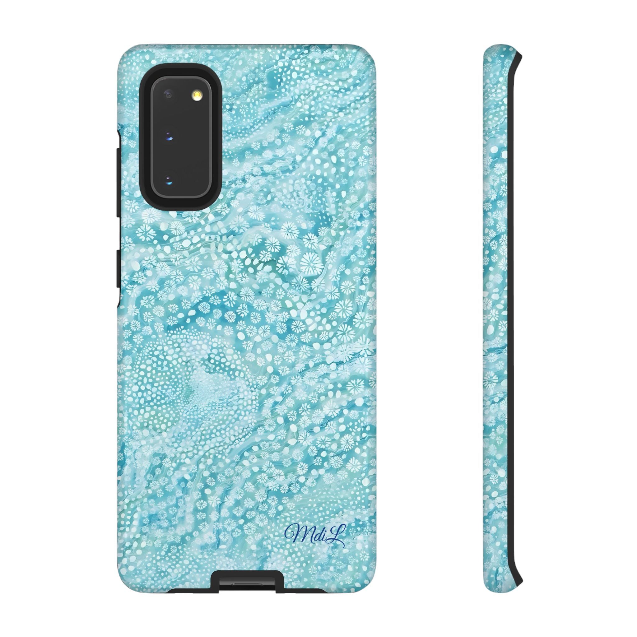 Teal Florals