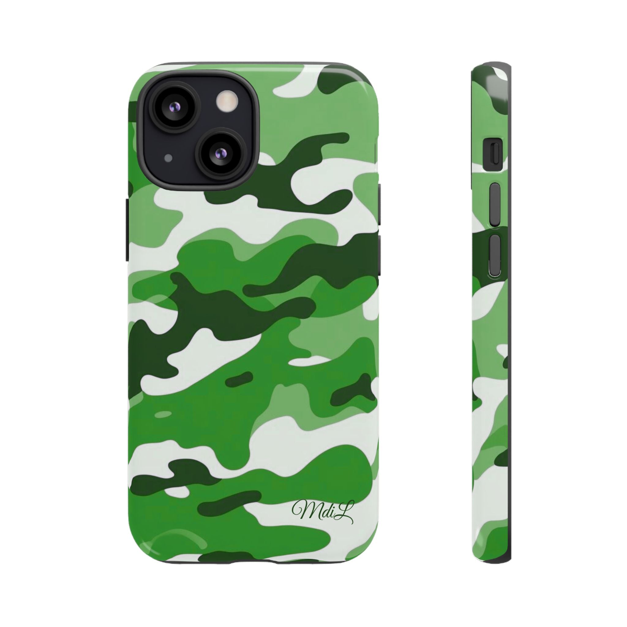 Green Camo iPhone Case