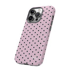 Polka Dots | Pink and Black - Mare di Luna