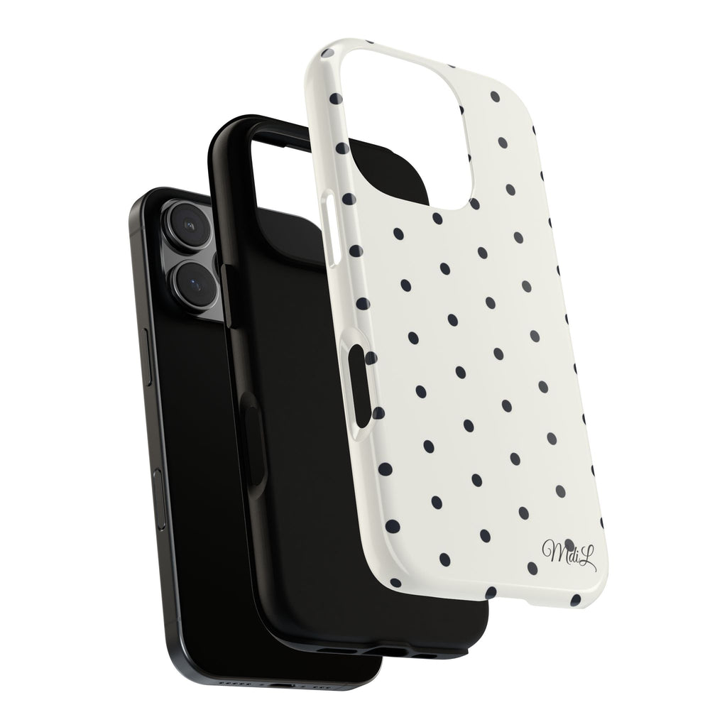 Polka Dots | Black and White - Mare di Luna