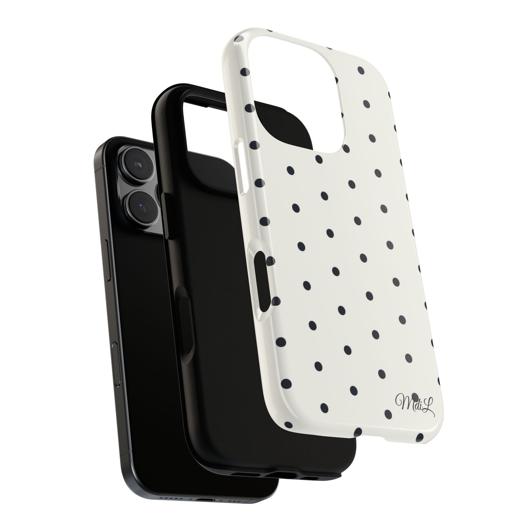 Polka Dots | Black and White - Mare di Luna