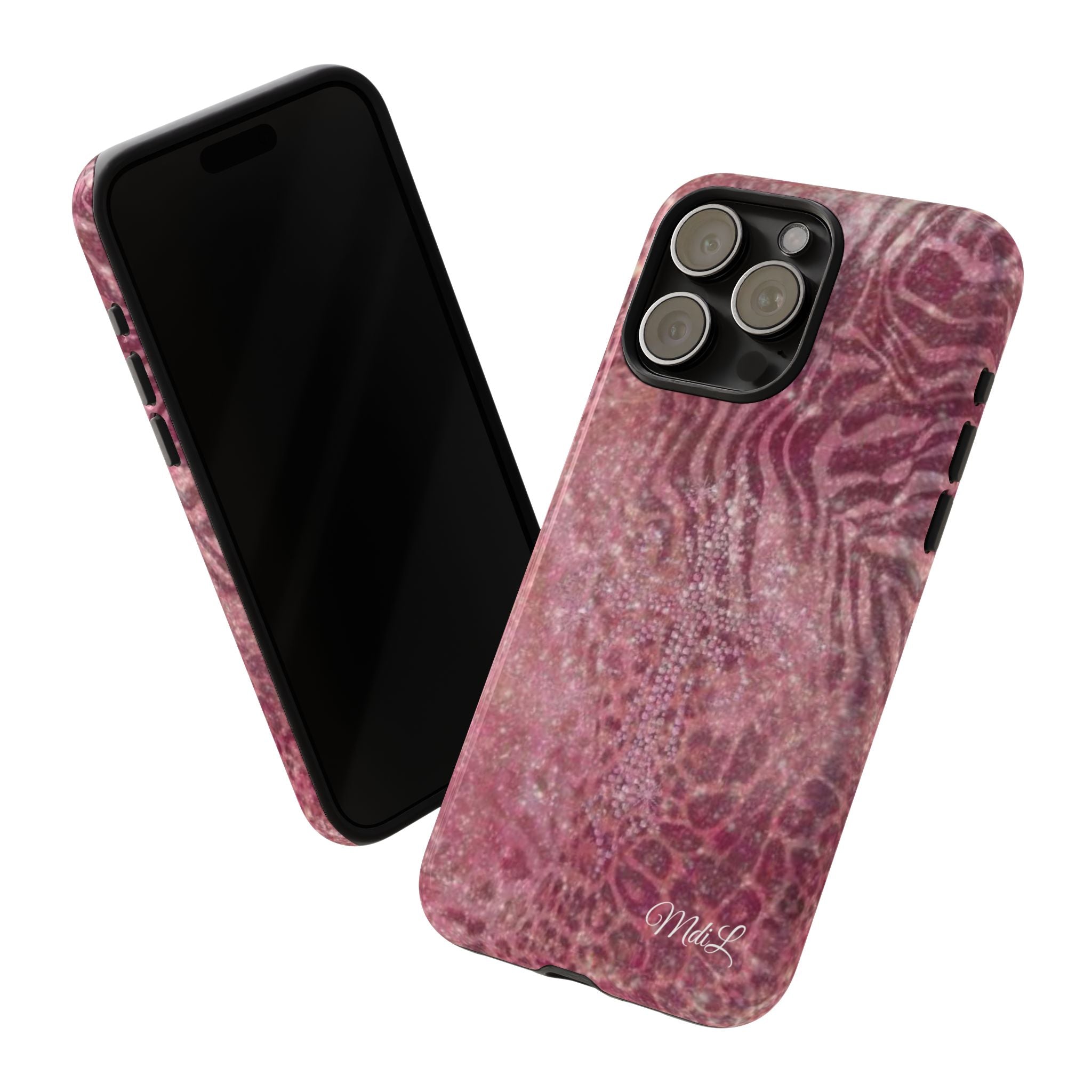 Pink Cross iPhone Case