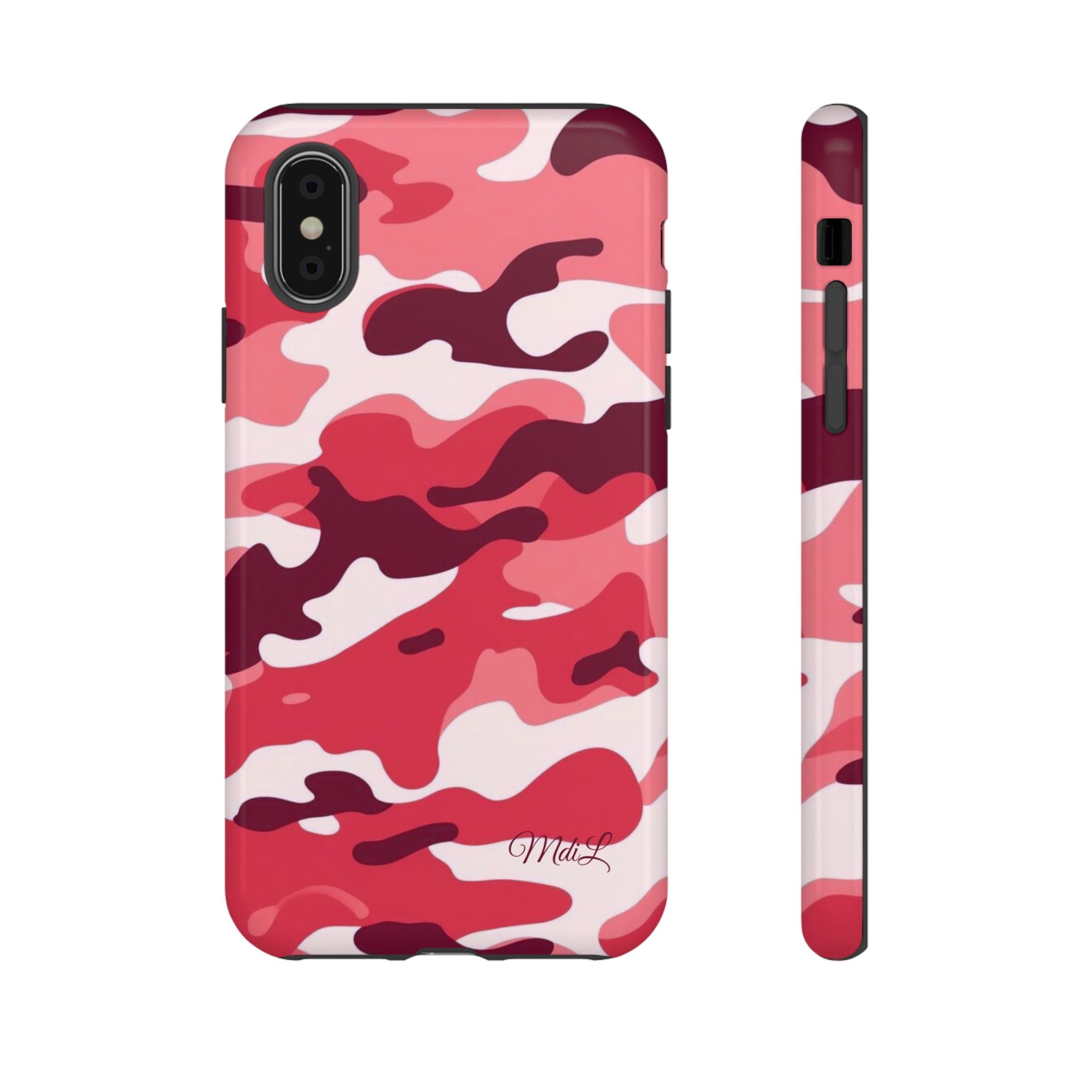 Red Camo iPhone Case
