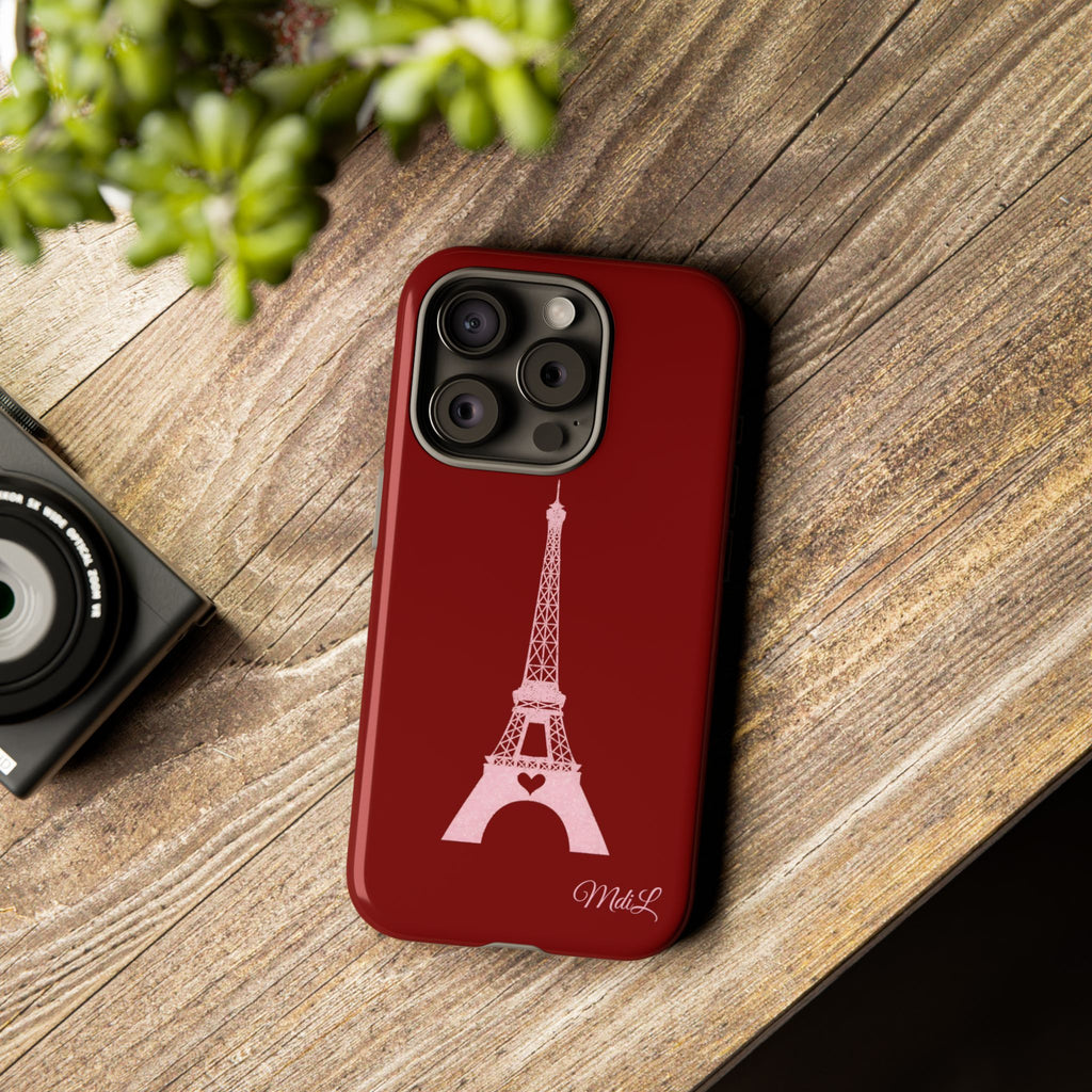 Eiffel Tower | Pink & Red - Mare di Luna