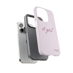 It girl iPhone Case