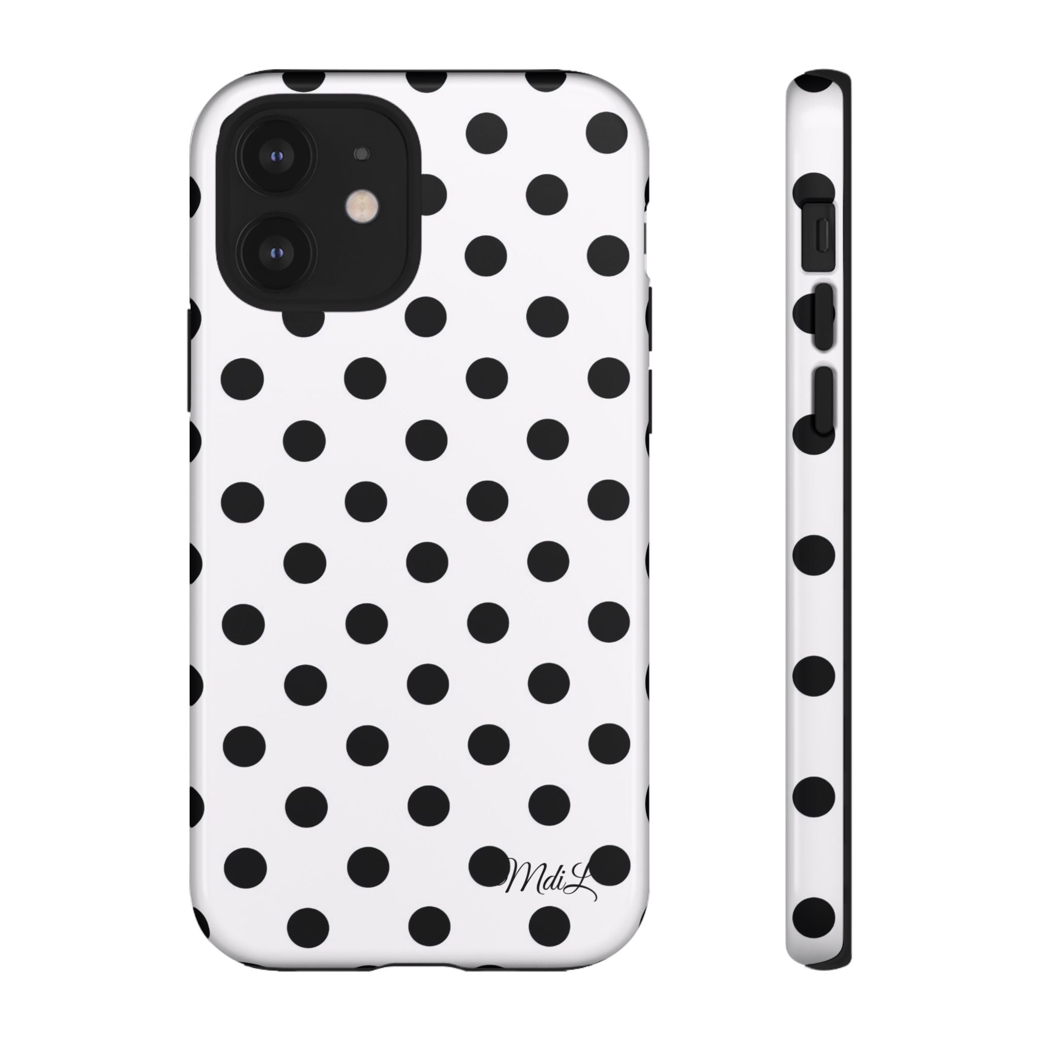 Polka Dots | Black and White - Mare di Luna