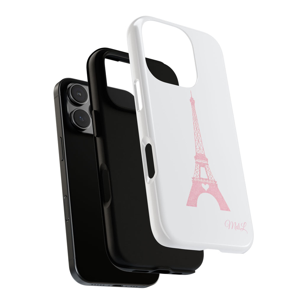 Eiffel Tower | Pink & White - Mare di Luna