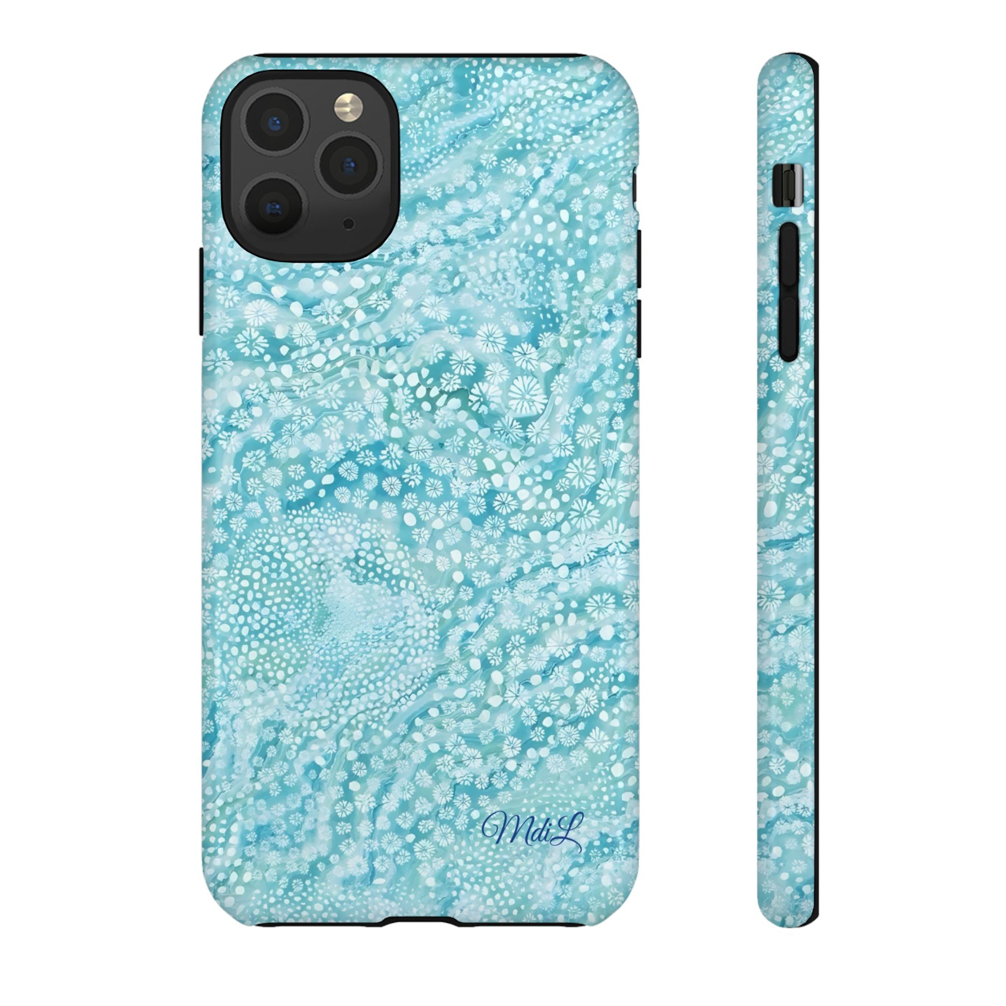 Teal Florals