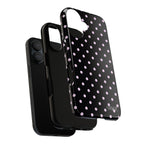 Polka Dots | Pink and Black - Mare di Luna