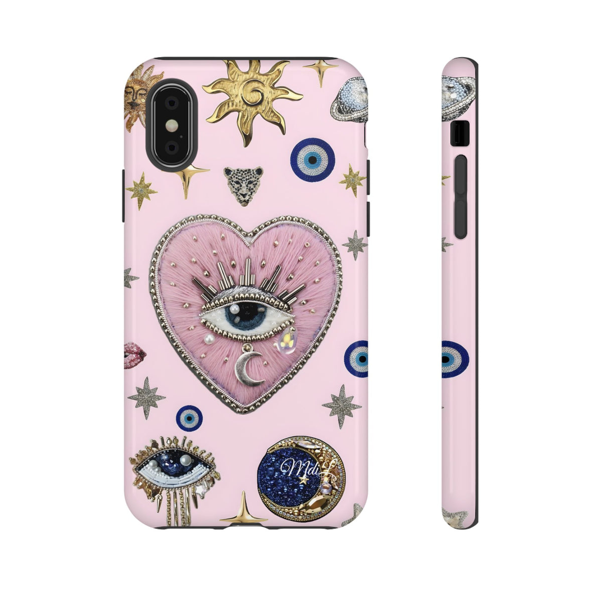 Evil Eye | Pink Heart - Mare di Luna