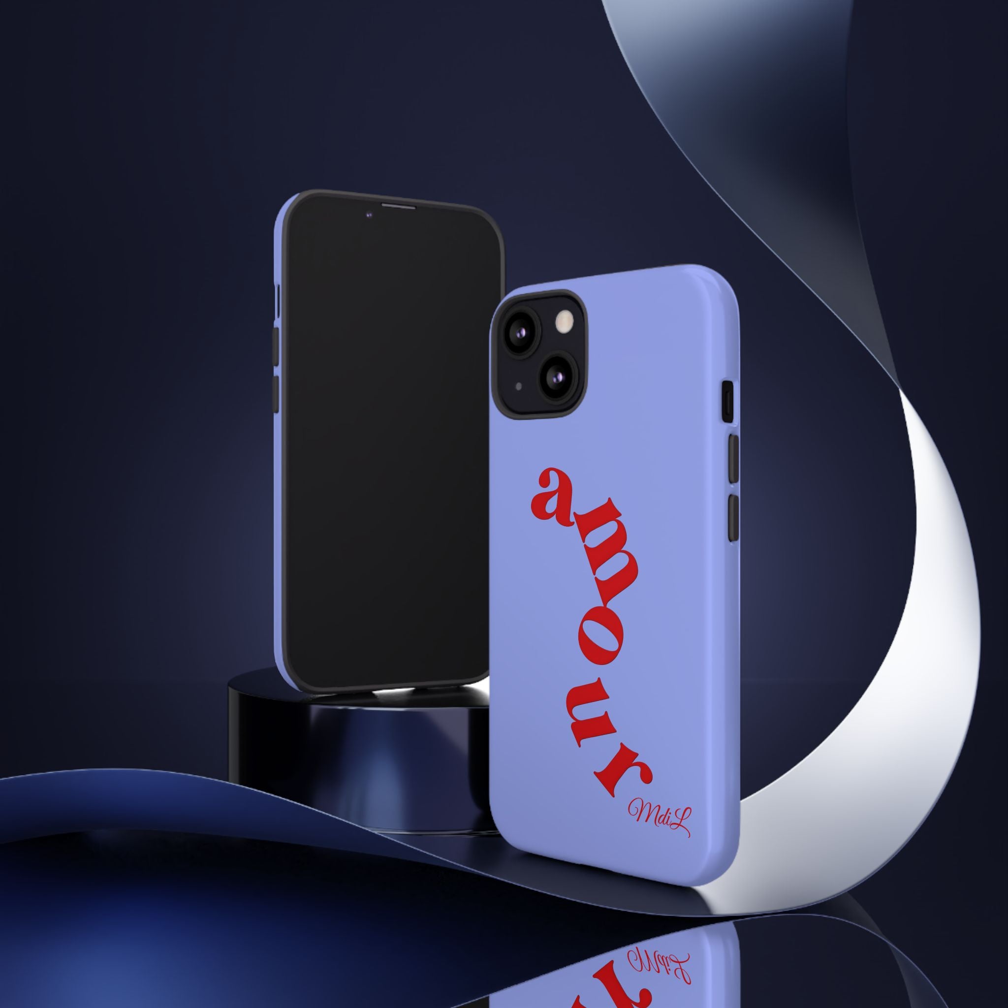 Amour | Red & Lavender Blue - Mare di Luna
