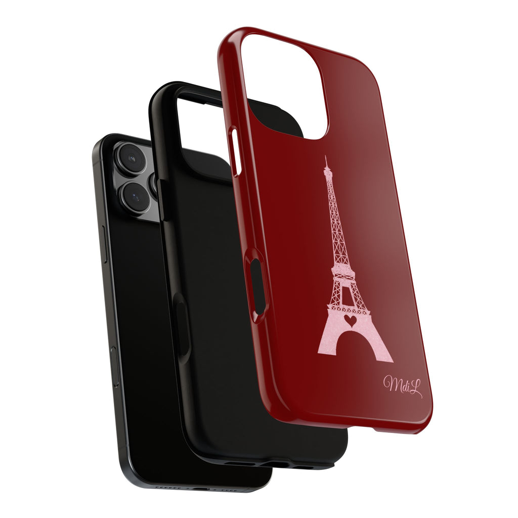 Eiffel Tower | Pink & Red - Mare di Luna