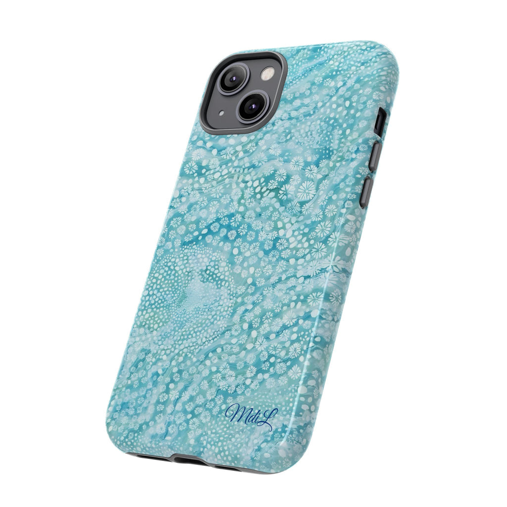 Teal Florals
