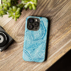 Teal Paisley