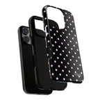 Polka Dots | Pink and Black - Mare di Luna