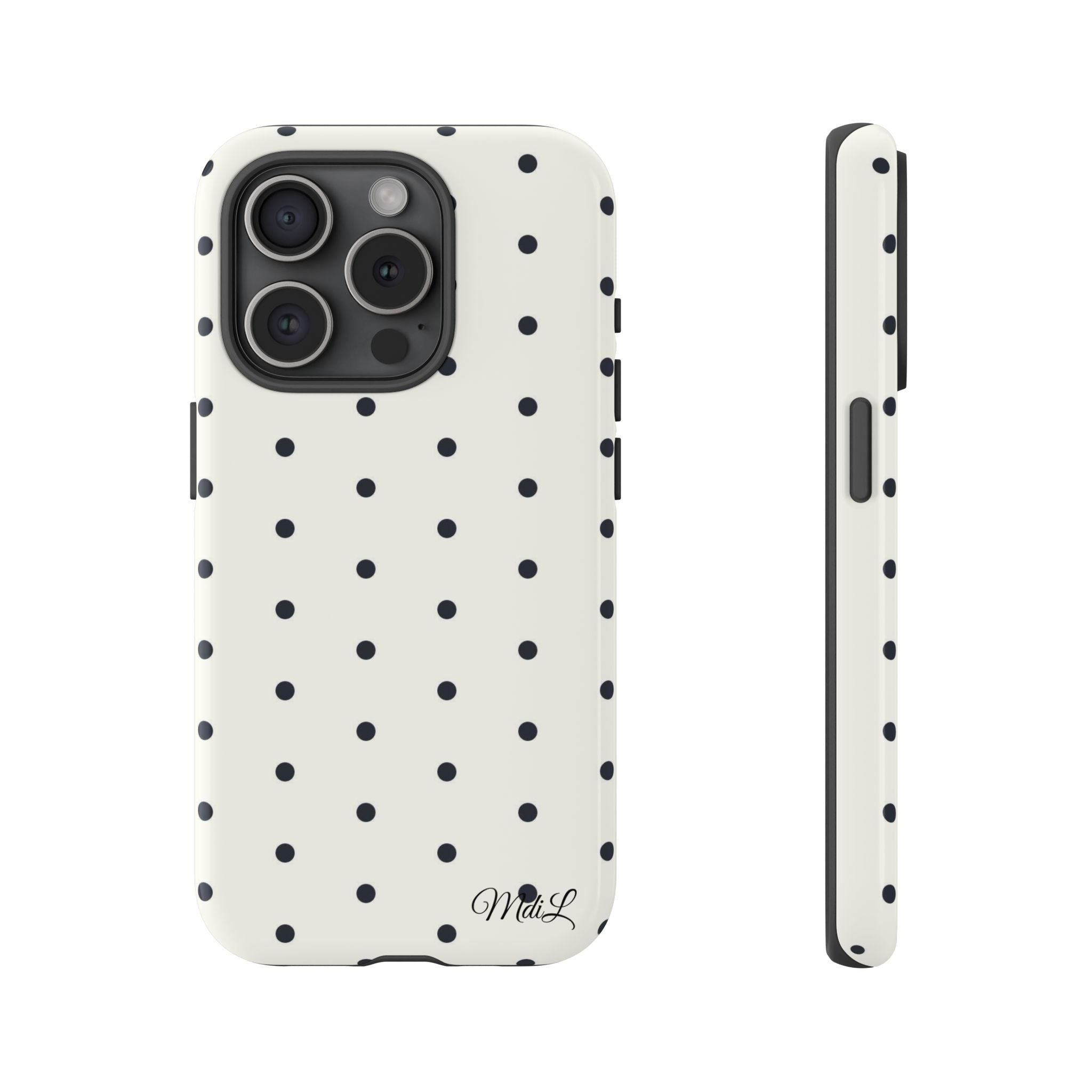 Polka Dots | Black and White - Mare di Luna