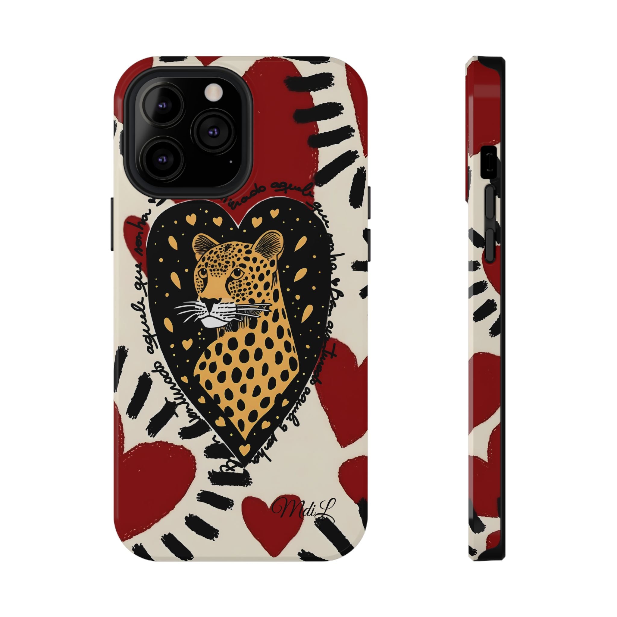 Leopard Hearts MagSafe
