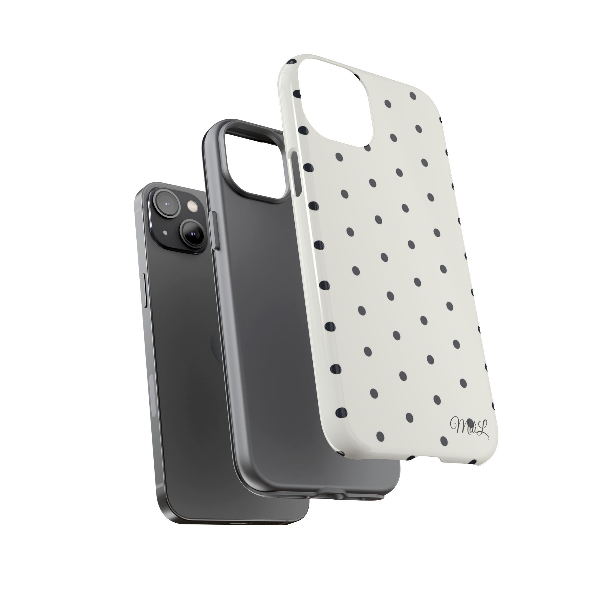 Polka Dots | Black and White - Mare di Luna