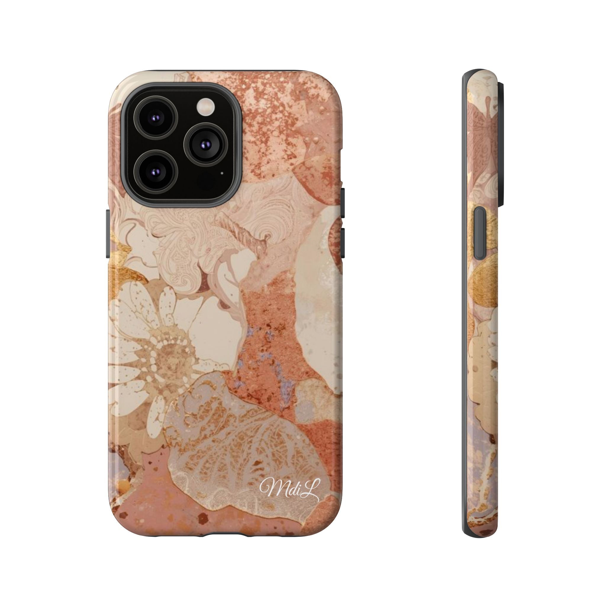 Sand Florals iPhone Case