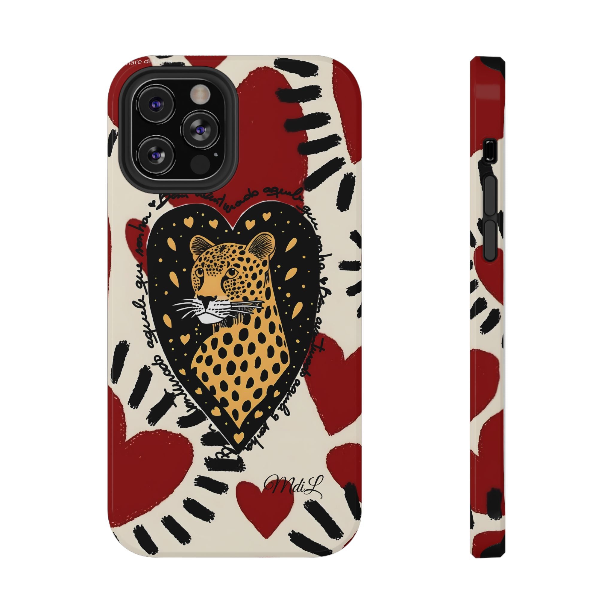 Leopard Hearts MagSafe
