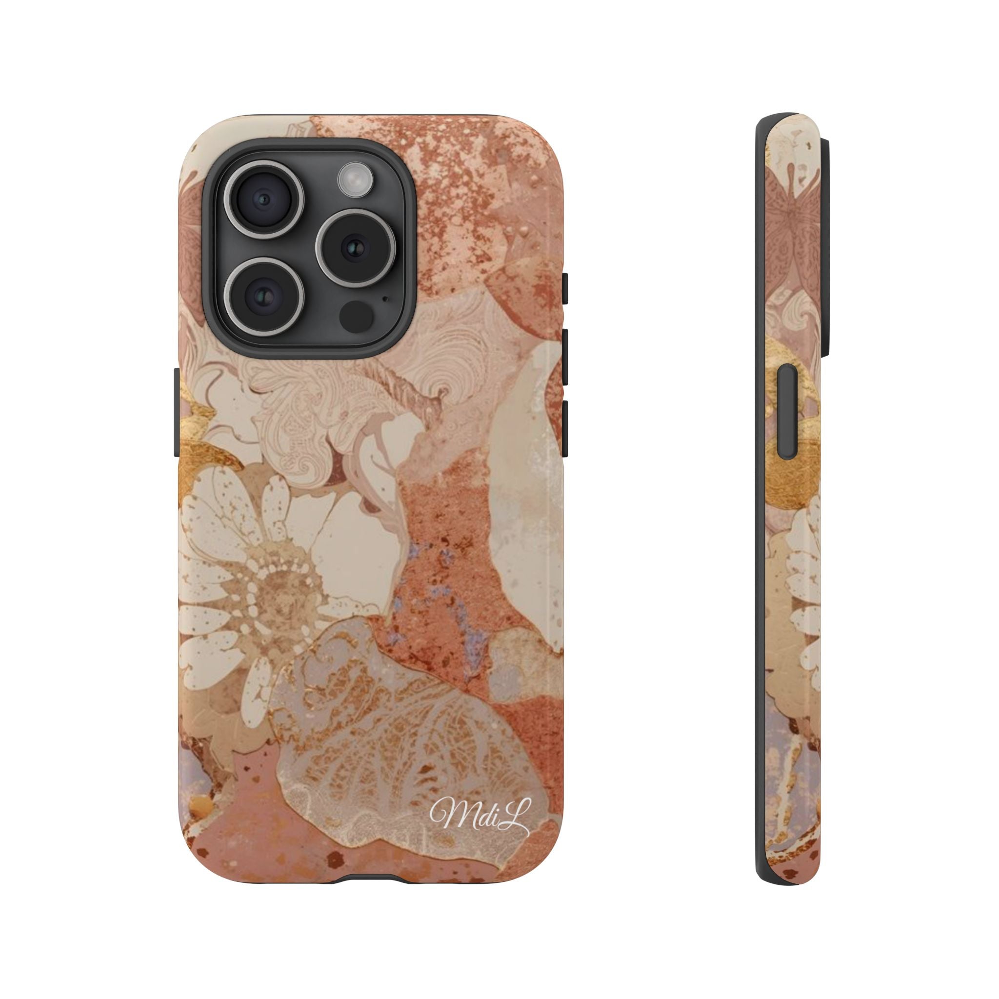 Sand Florals iPhone Case