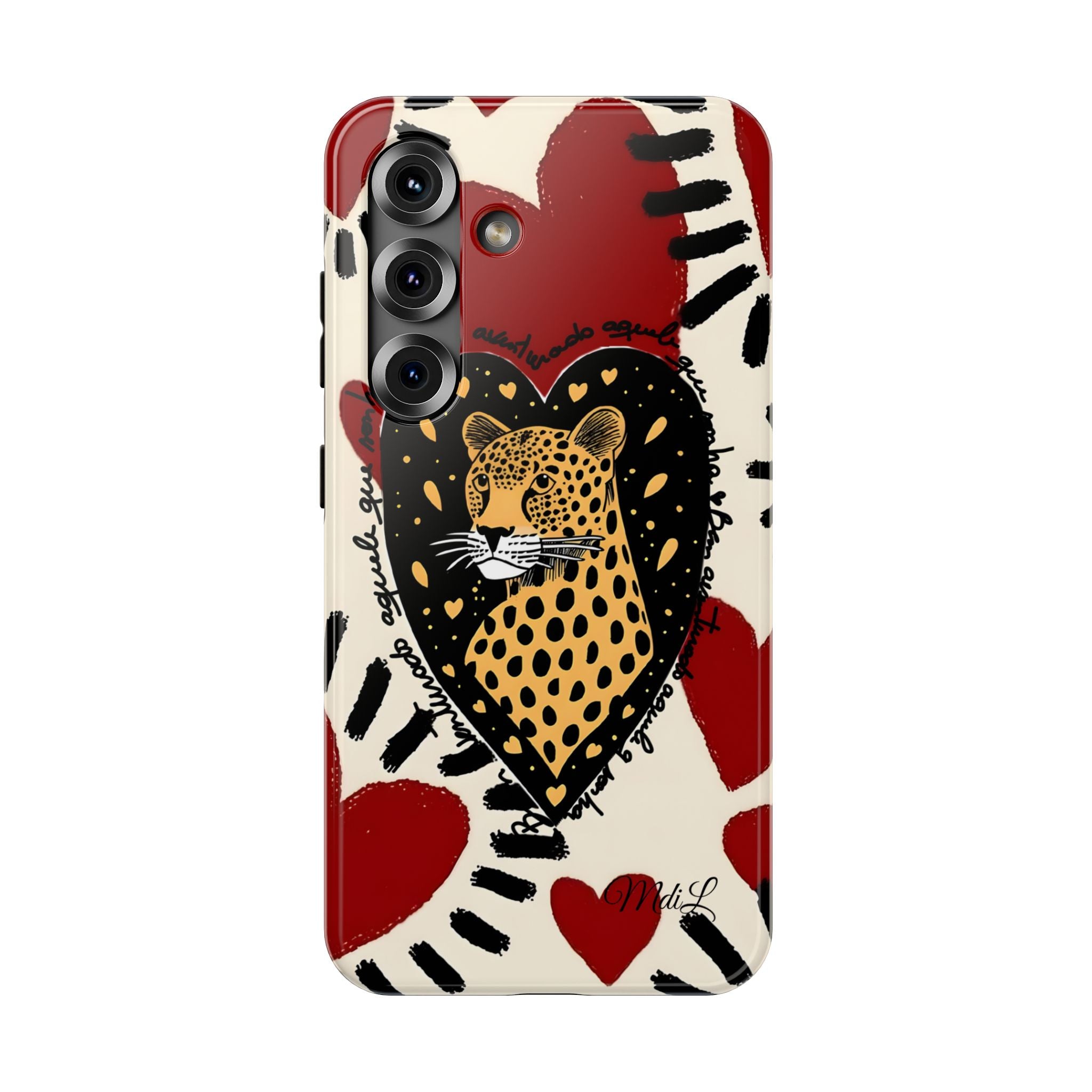 Leopard Hearts MagSafe