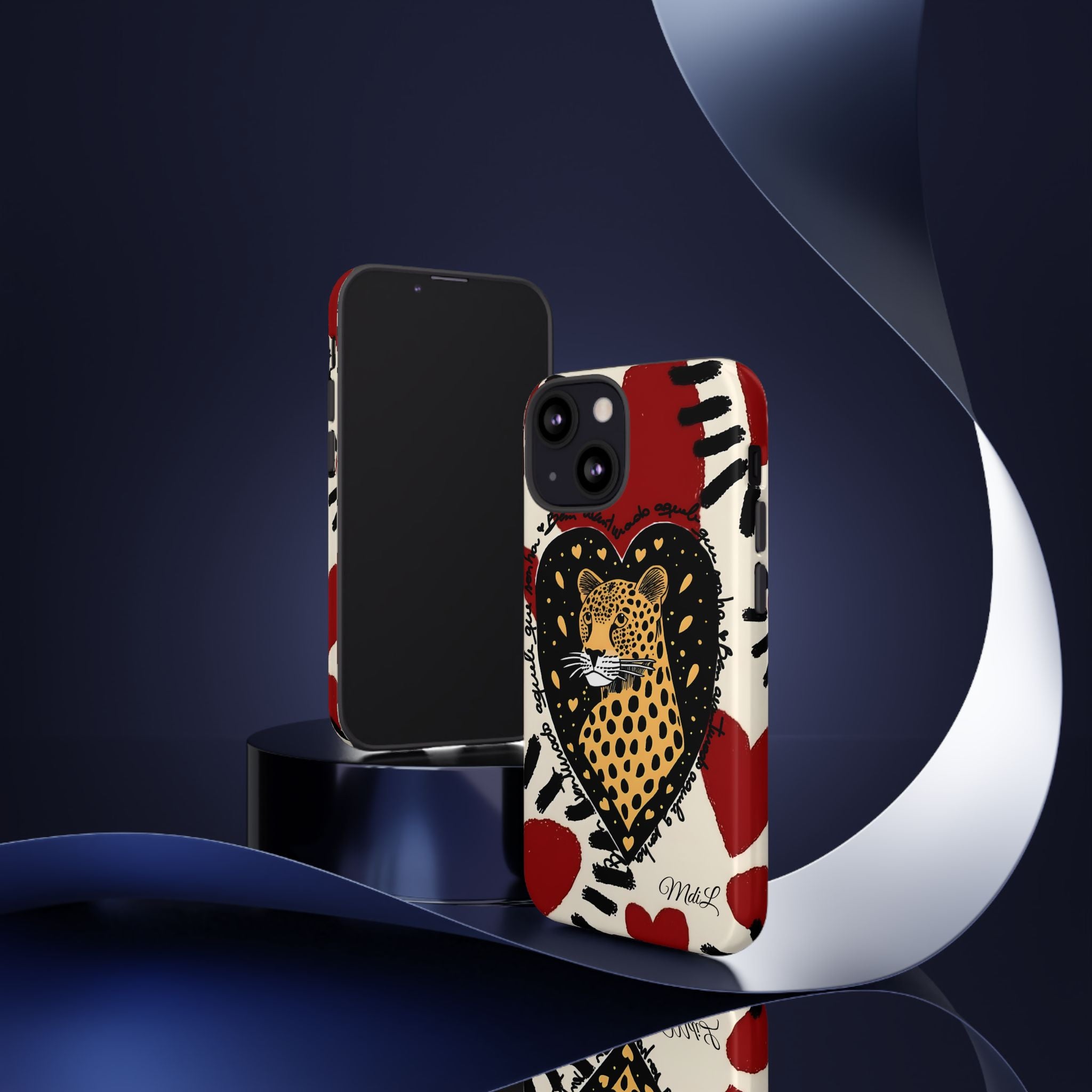 Leopard | Red Hearts - Mare di Luna