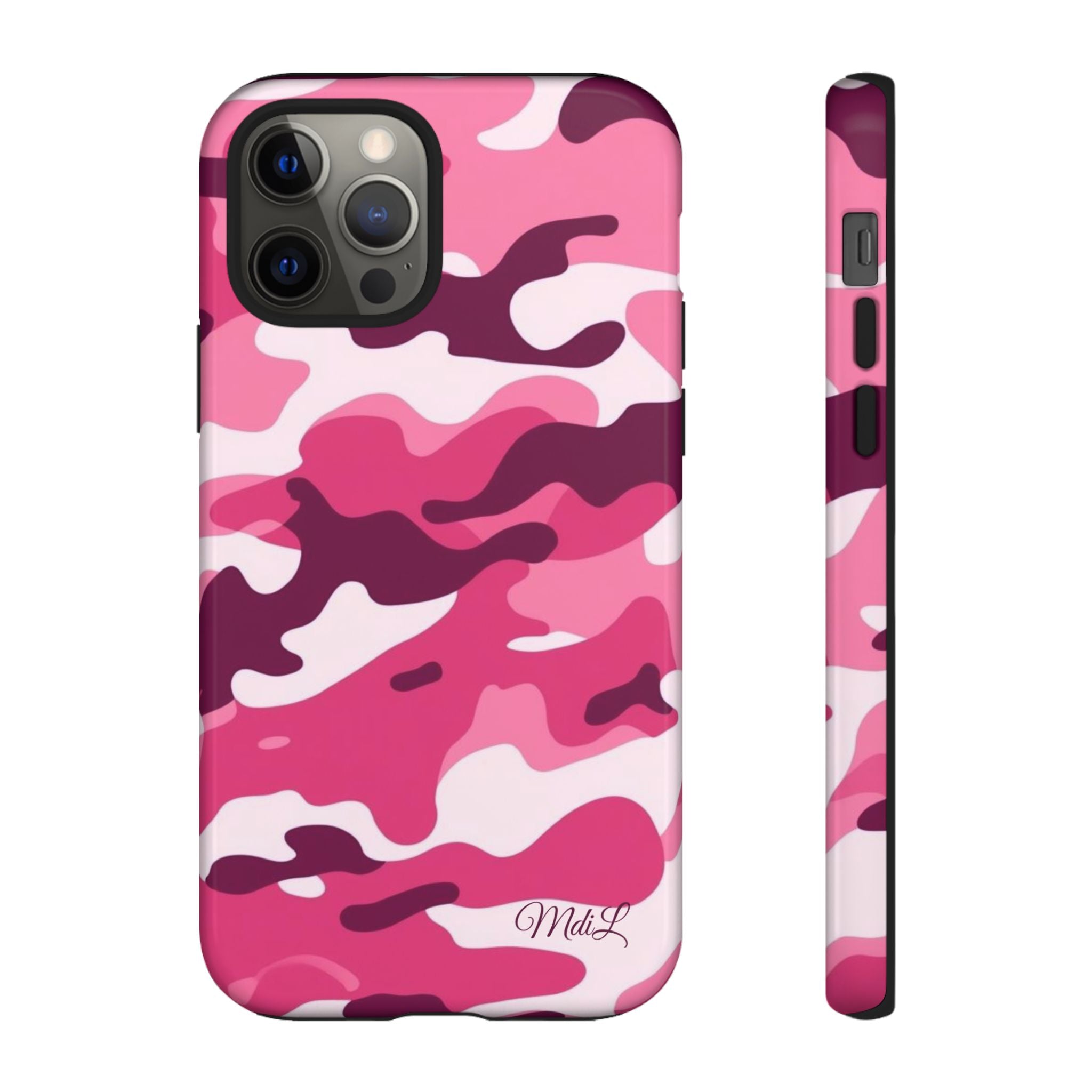 Pink Camo iPhone Case