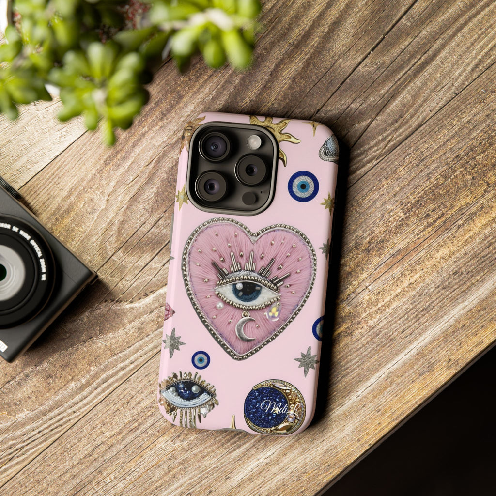 Evil Eye | Pink Heart - Mare di Luna
