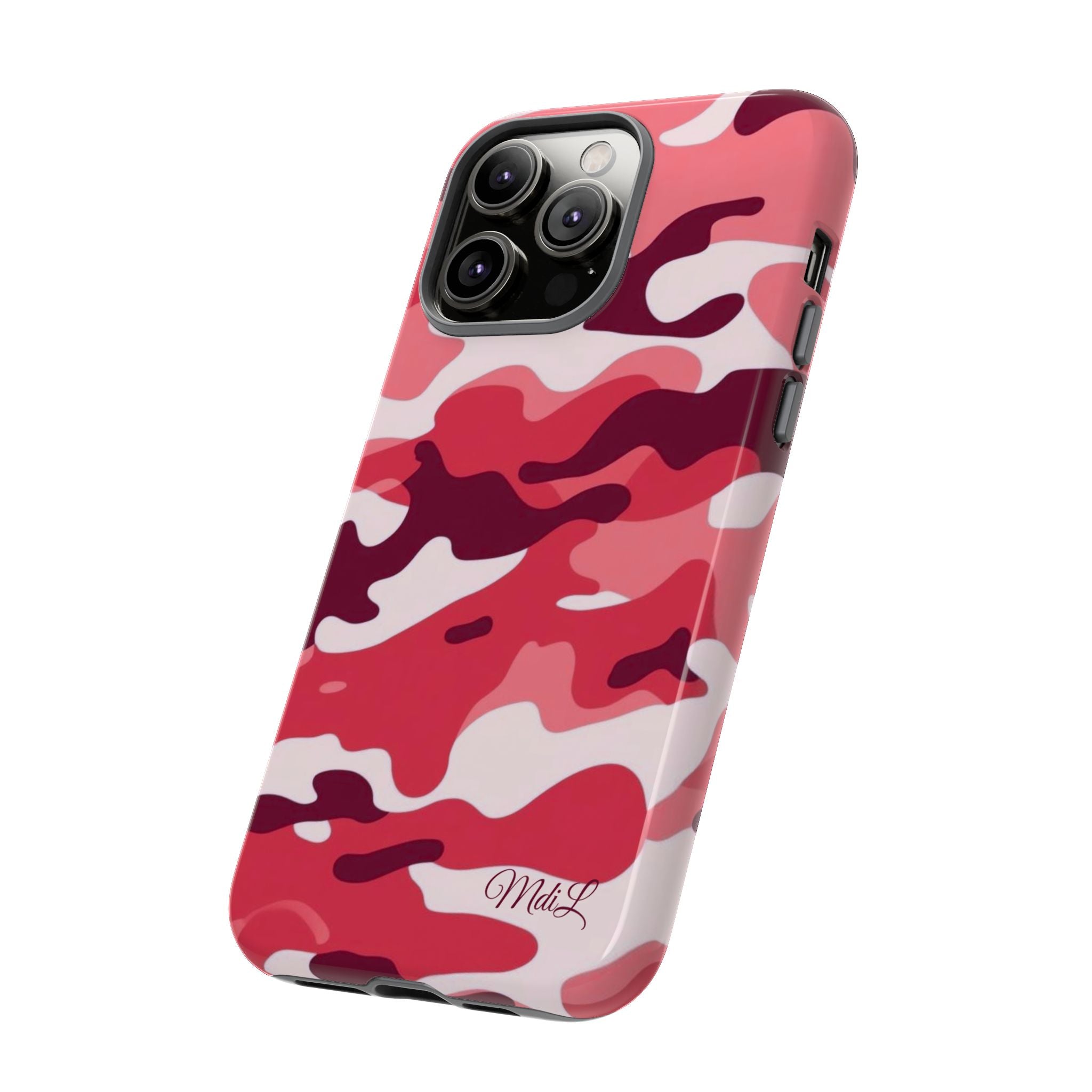 Red Camo iPhone Case