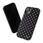 Polka Dots | Pink and Black - Mare di Luna