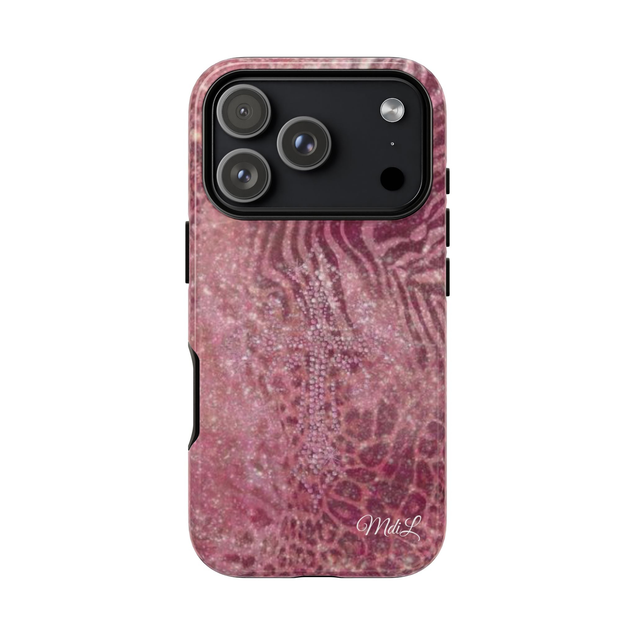Pink Cross iPhone Case