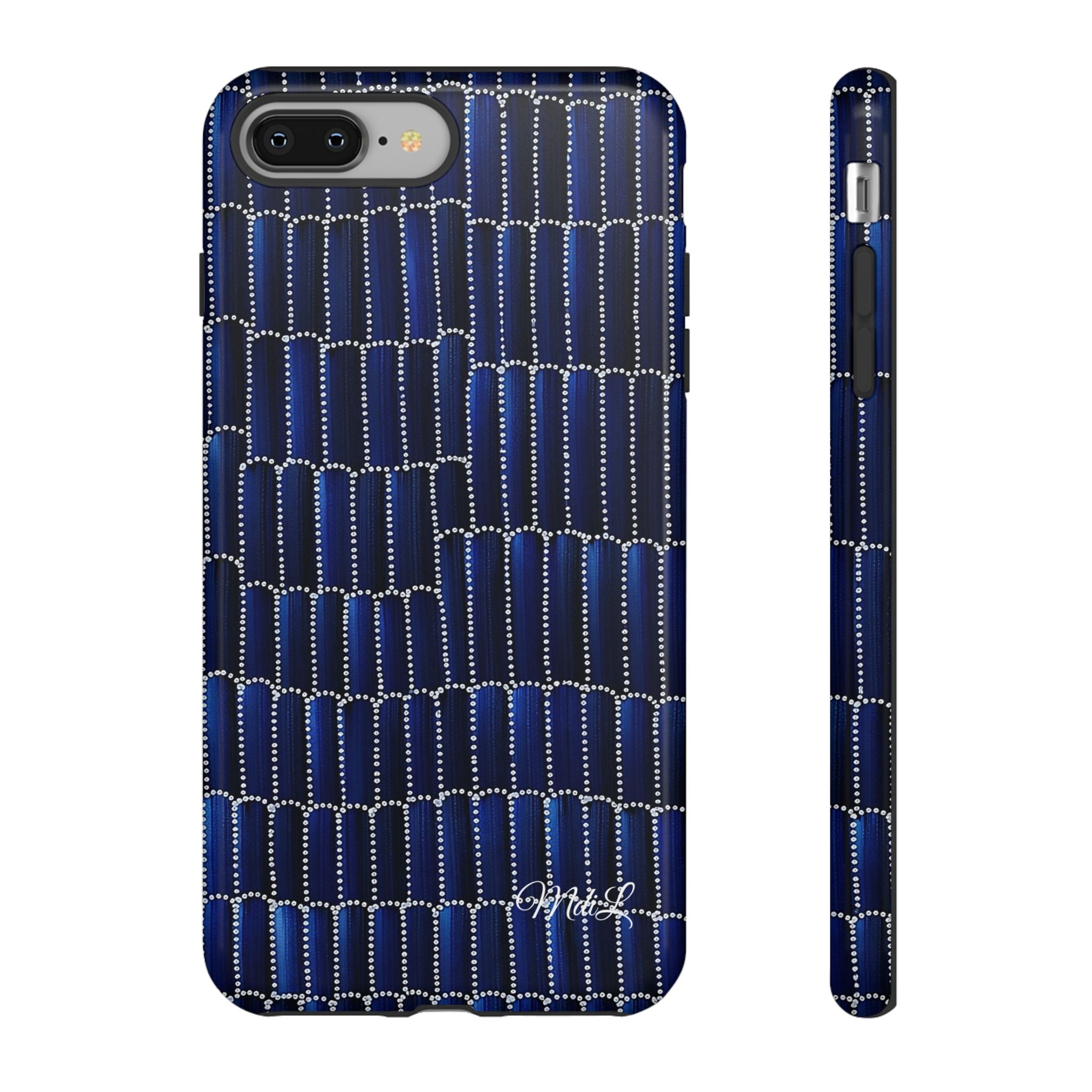 Watercolor Diamonds | Midnight Blue - Mare di Luna