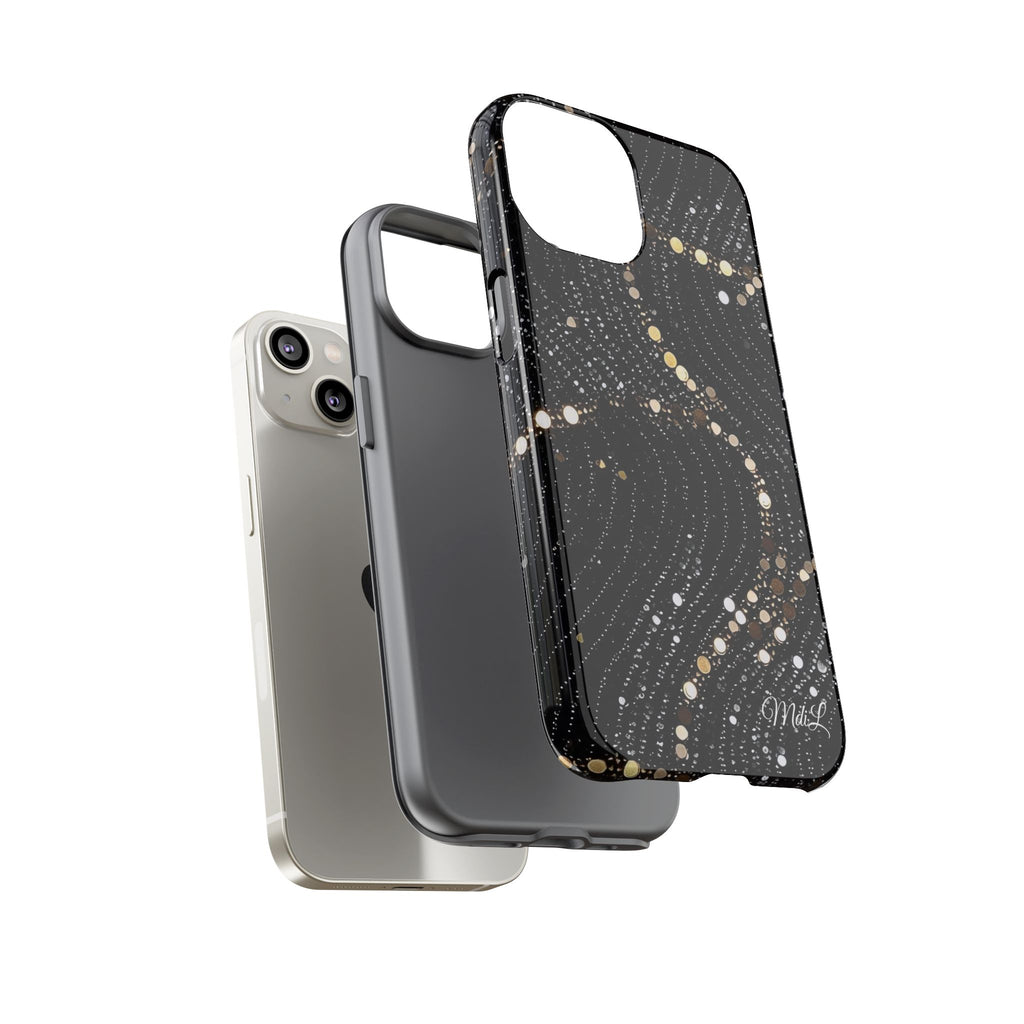 Sequin | Black and Gold - Mare di Luna