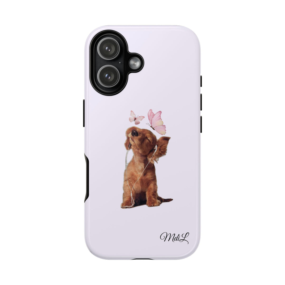 Puppy | Purple Butterflies