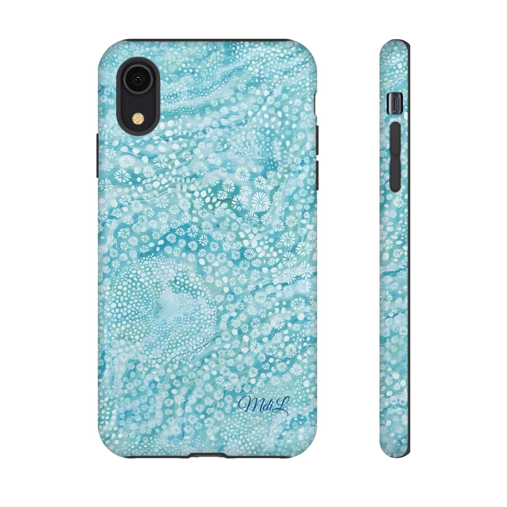 Teal Florals