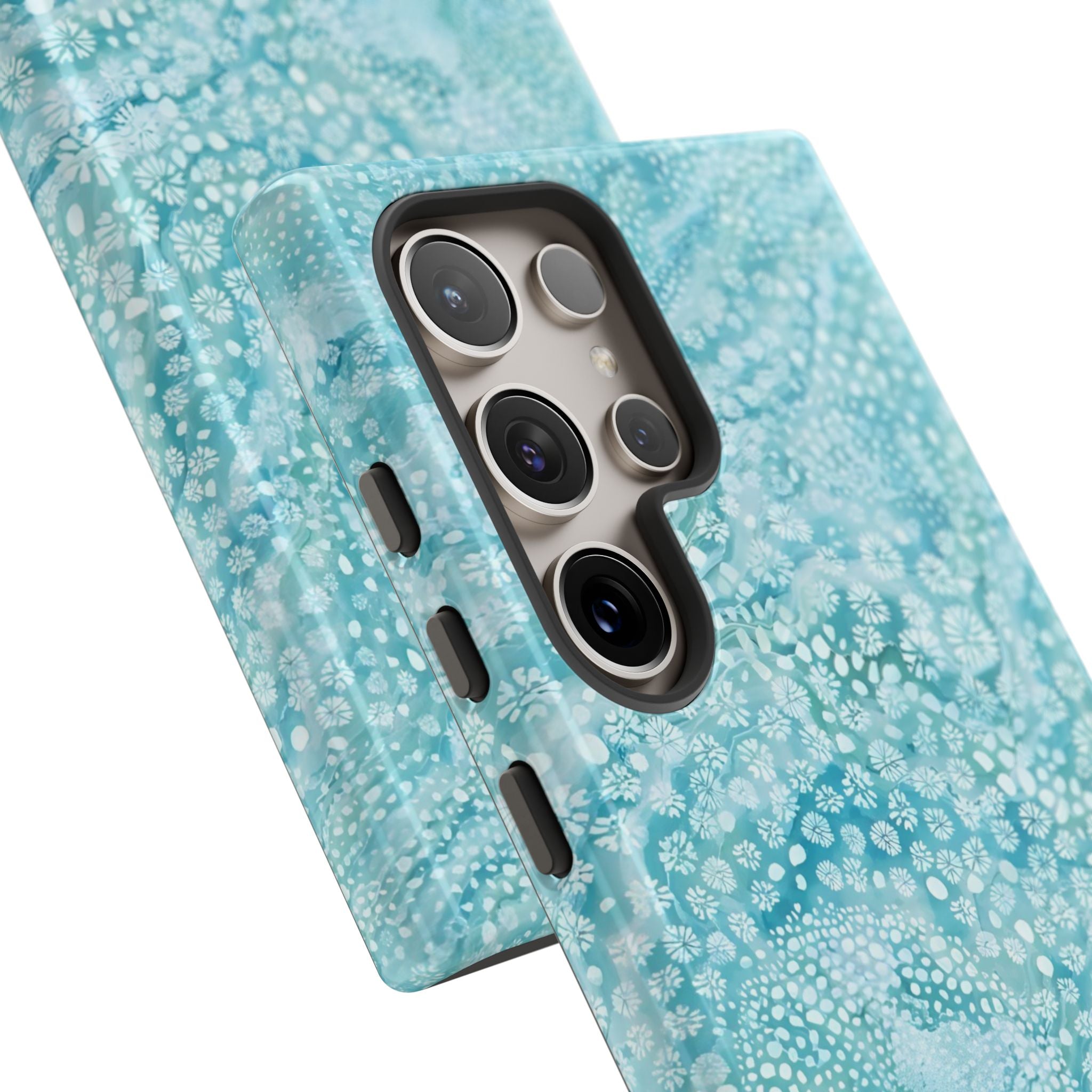 Teal Florals
