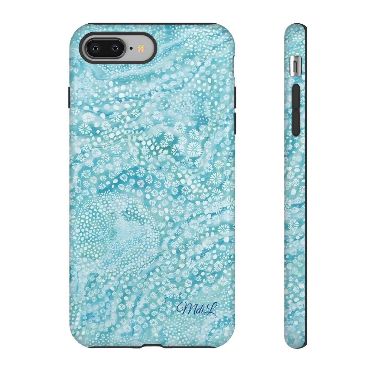 Teal Florals