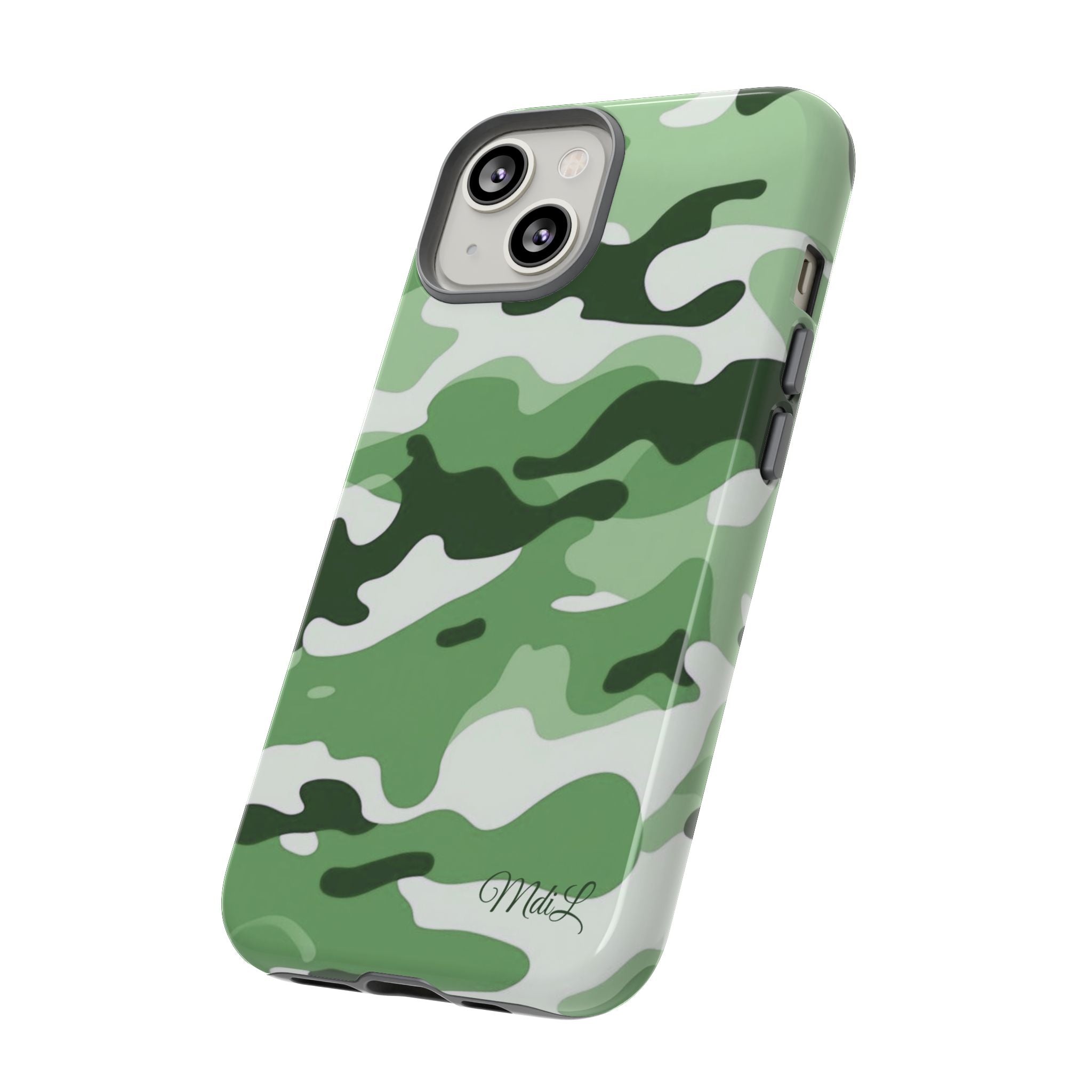 Mint Camo iPhone Case